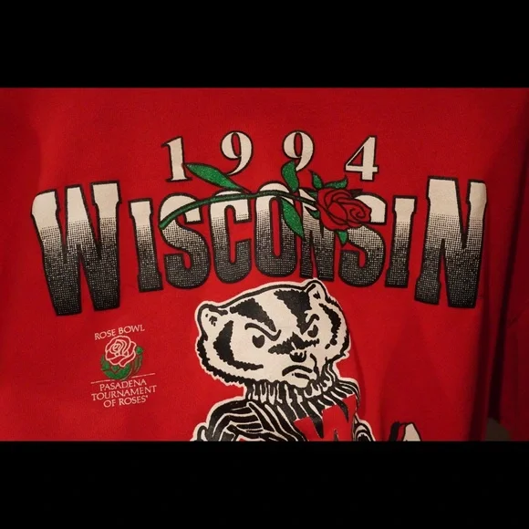 Vintage Wisconsin 1994 Crewneck - Picture 4 of 5